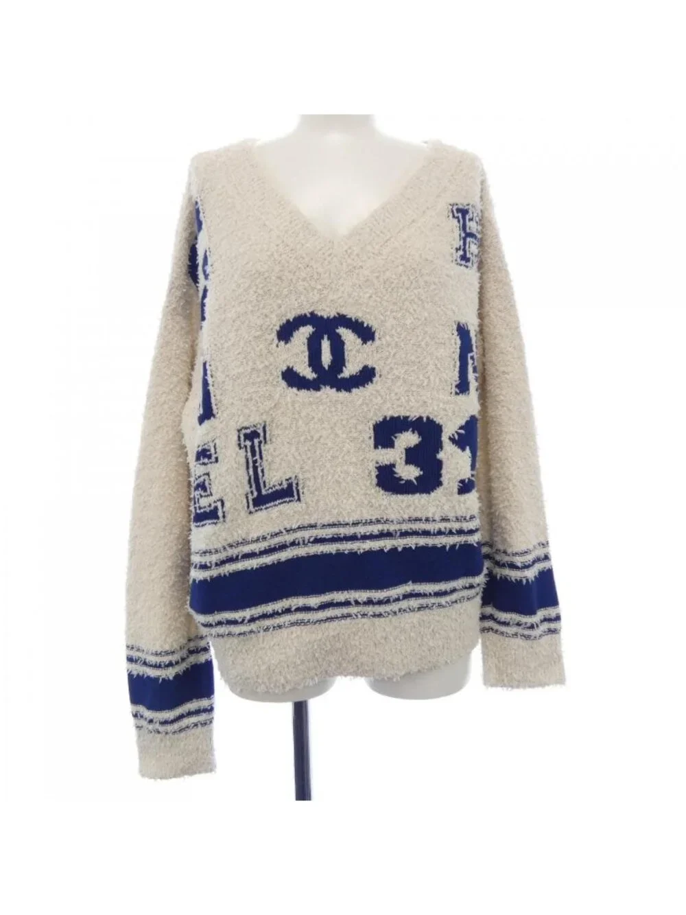 Chanel Knit Sweater Beige